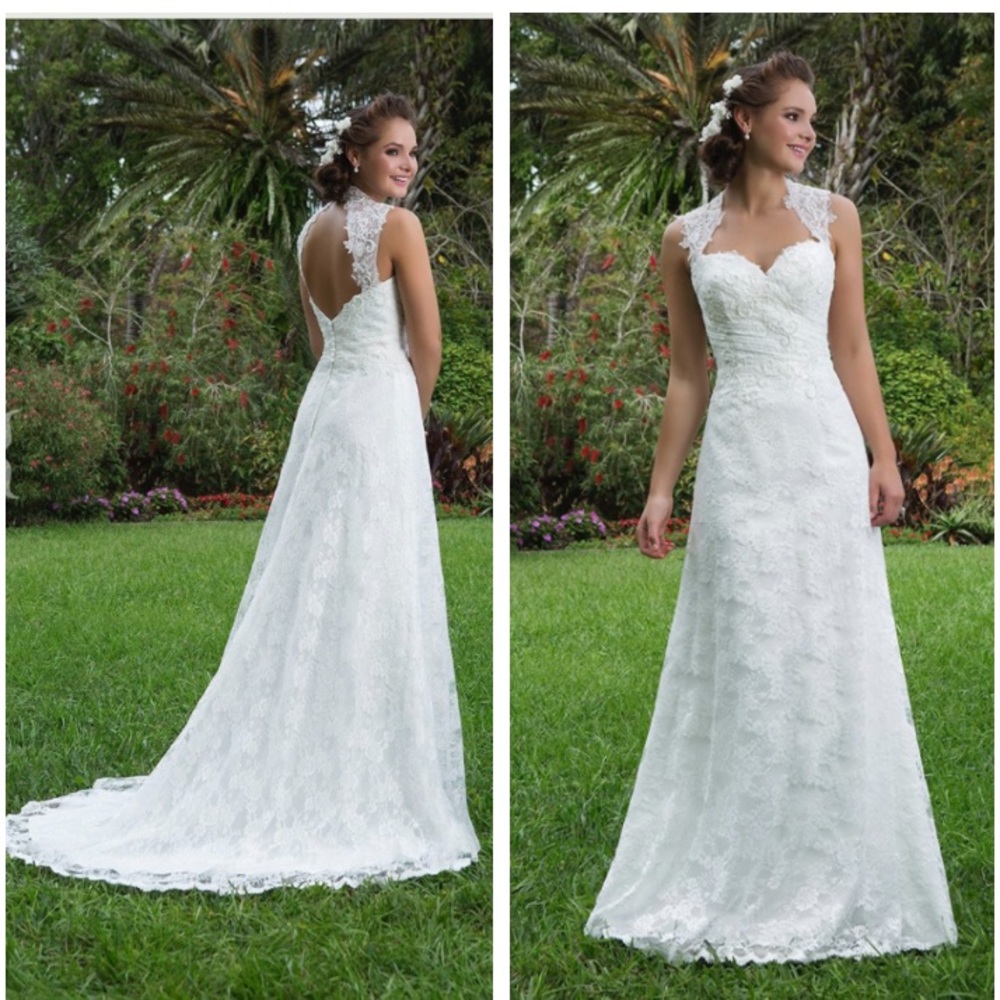 Sweetheart wedding dress-6112